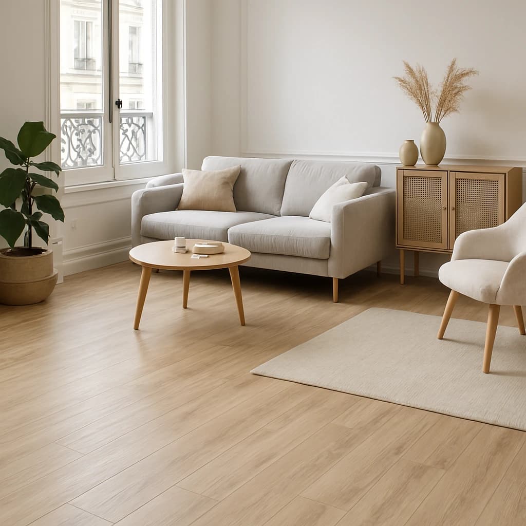 Rénovation de parquet vinyle imitation bois